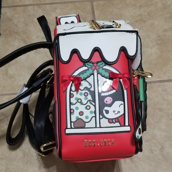 Her Universe Sanrio Hello Kitty & Friends Christmas Holiday House Mini Backpack - Picture 3 of 9